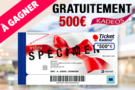 Des chèques cadeaux à remporter