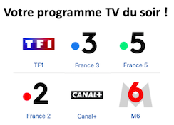 Qu'allez-vous regarder à la télé ce soir ?