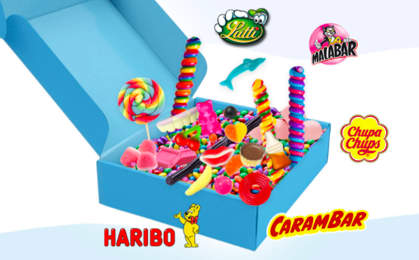 1 coffret rempli de Bonbons : pour 1€ seulement !